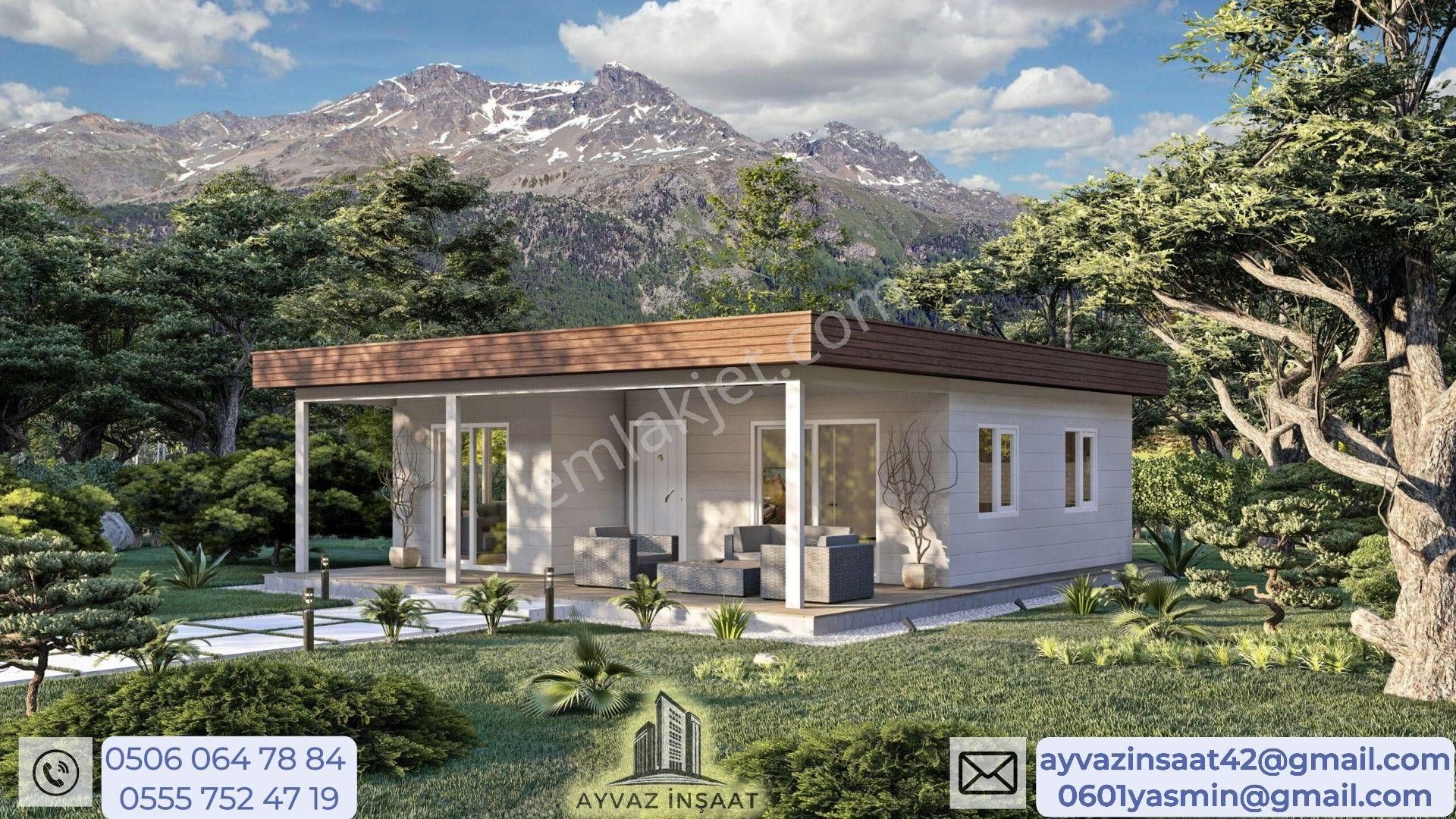 🏡 Ayvaz Gayrimenkul'den 75m² Modern Prefabrik Ev – Konfor Ve Dayanıklılık Bir Arada !