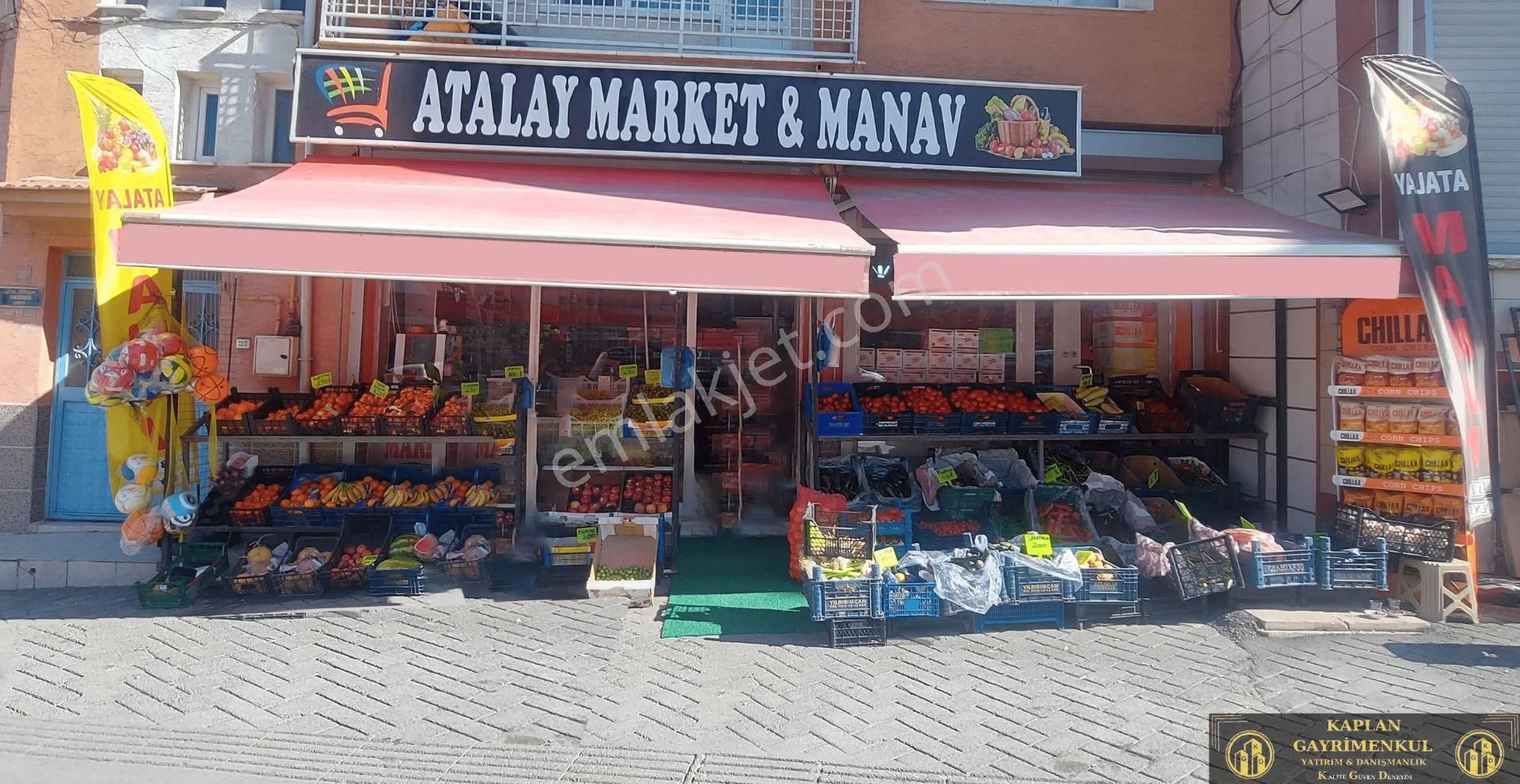 Kaplan Gayrimenkul’den Emek Mah. Ziya Gökalp Bulvarı Üstü Devren Kiralık Market & Manav Dükkanı
