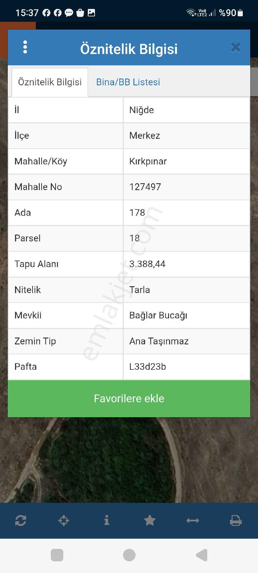 Kırkpınar Da Yatırımlık Satılık Tarla