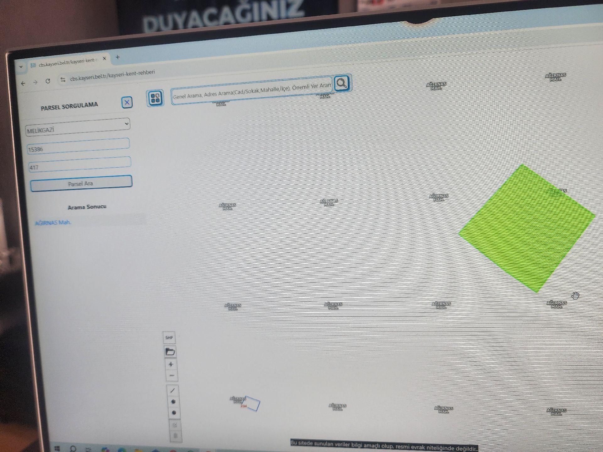 Kayseri Melikgazi Ağırnas Mahallesi