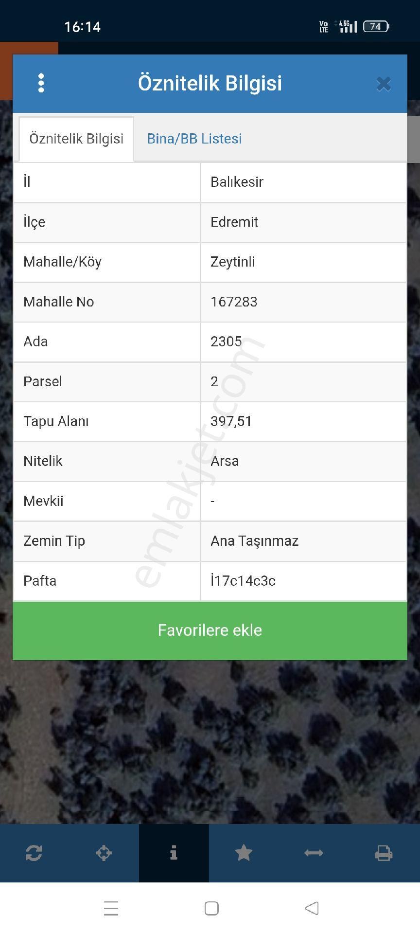 Edremit Zeytinli Önü Yeşil Alan Toplam 4 Daire Veya İkiz Villalık Uygun Satılık Arsa