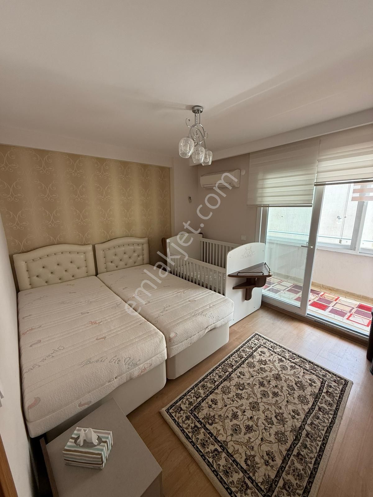 Güvenlikli, Havuzlu Site İçerisinde Full Eşyalı 3+1 Daire - Görsel 6