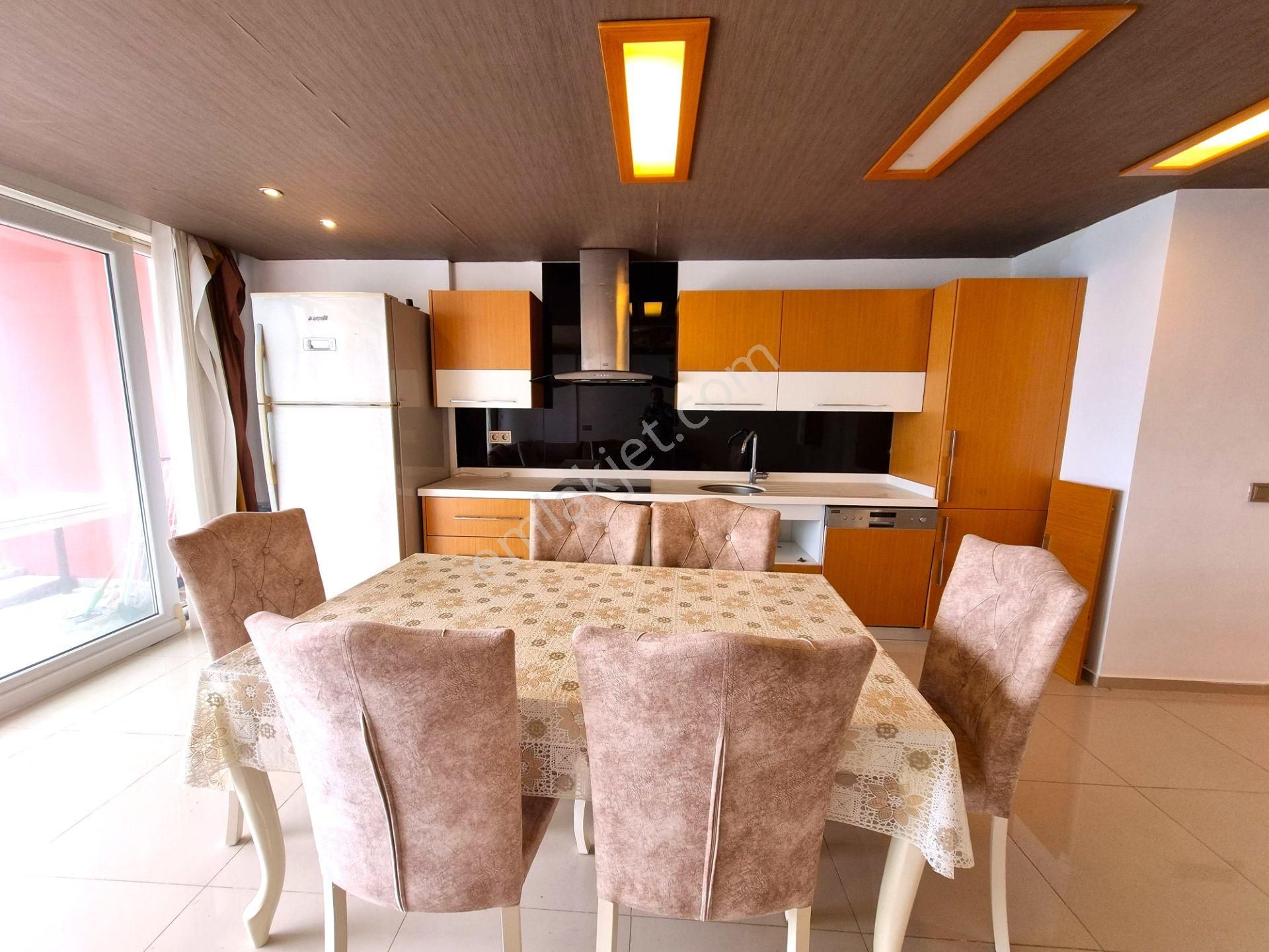 Kestel Mahallesi Denize 100 Metre Eşyalı 2+1 Satılık Daire