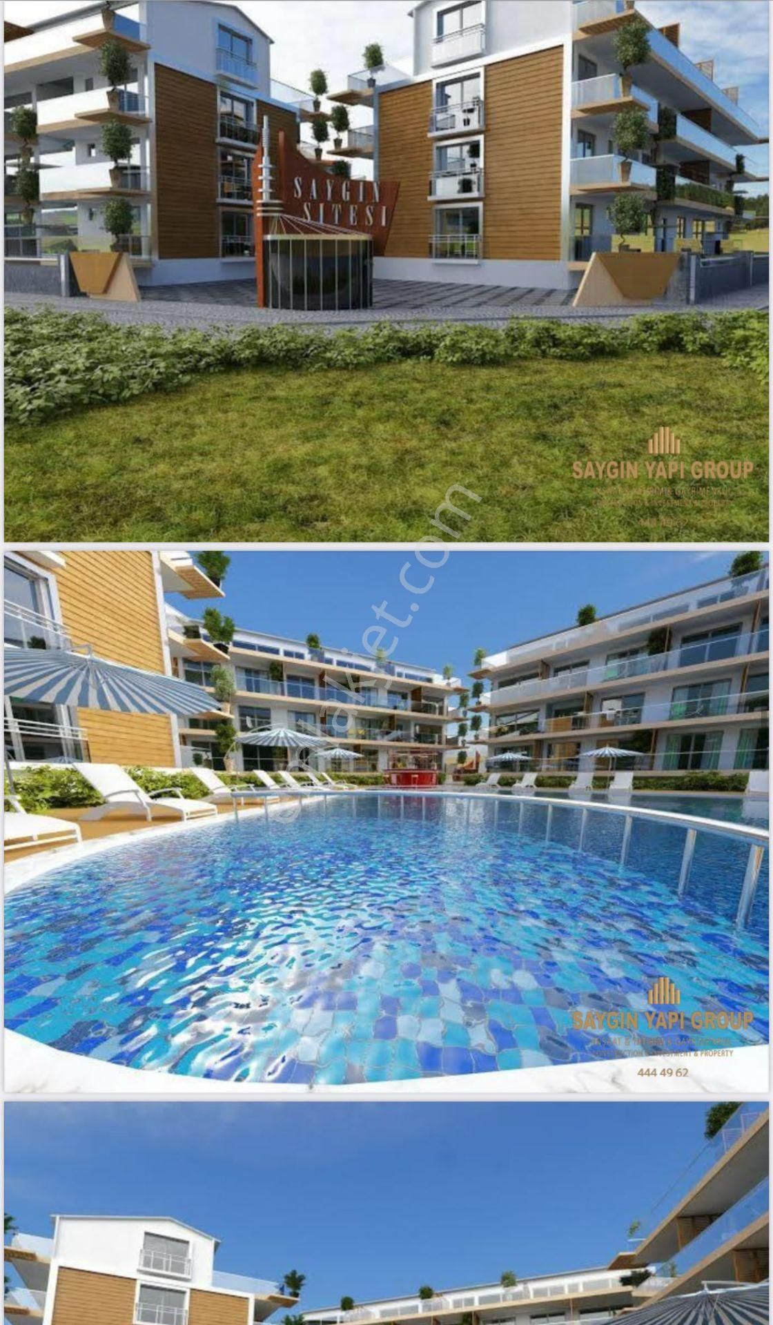 Didim Altınkuma 500 M Mesafede Satılık Havuzlu Sitede Sıfır 2+1 Daire