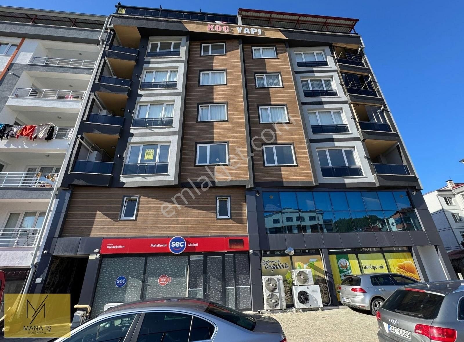Mâna İş Gayrimenkulden Aksuda 3+1 Kiralık Daire