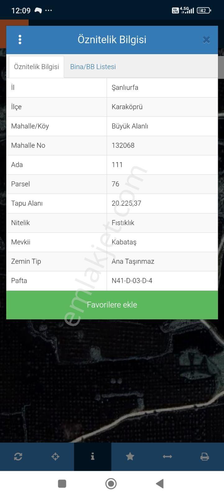 Yeşil Bahçe Dayrimenkulden Acill Satılık Tarla