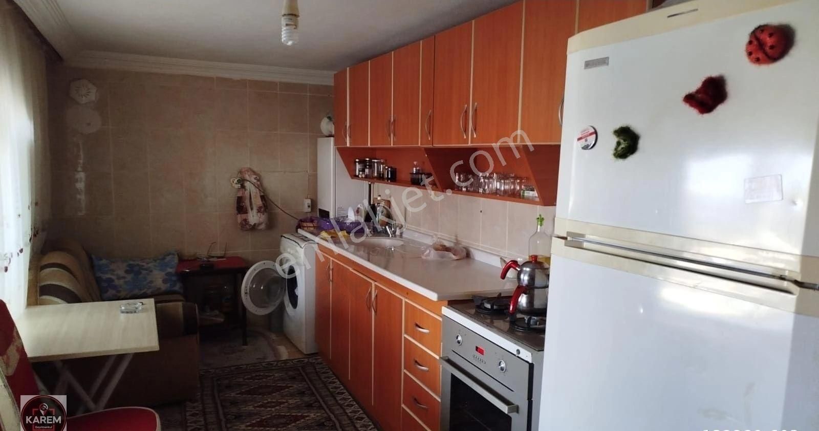 Cumhuriyet Mah Eşyasız Kiralık Daire 1+1 Mutfak Ayrı Teraslı