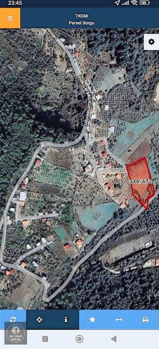 Mc Grup'tan Kemalpaşa Armutluda Tek Tapu 4250 Metre Bahçe