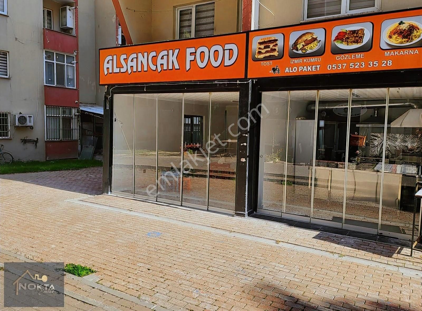 Nokta Emlaktan Görüklenin Merkezinde Kiralık Dükkan