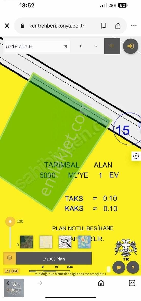 Şerifoğlu Emlaktan Saraçoğlu'nda Behane İmarlı Arsalar