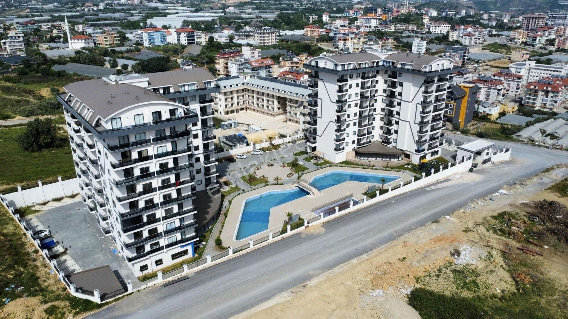 Alanya Payallar Otel Konseptli Sıfır 1+1 Eşyasız Daire