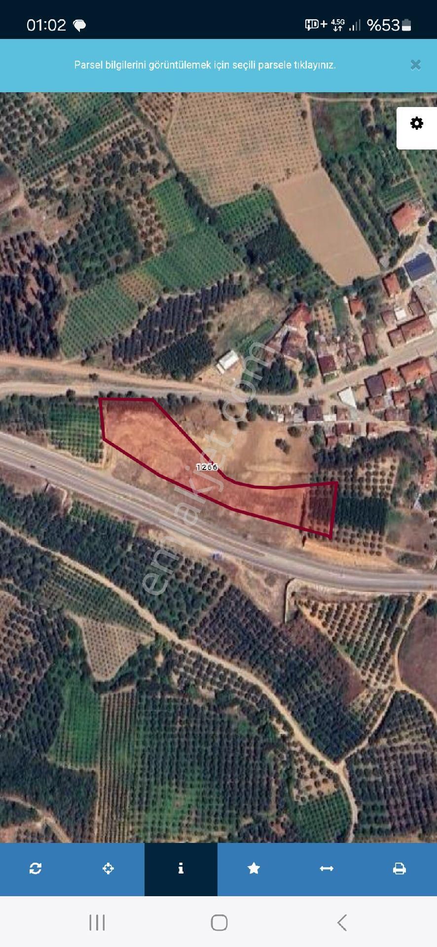 İznik Merkeze 8km Mesafede Çevre Yoluna Cepheli İmarlı Arazi