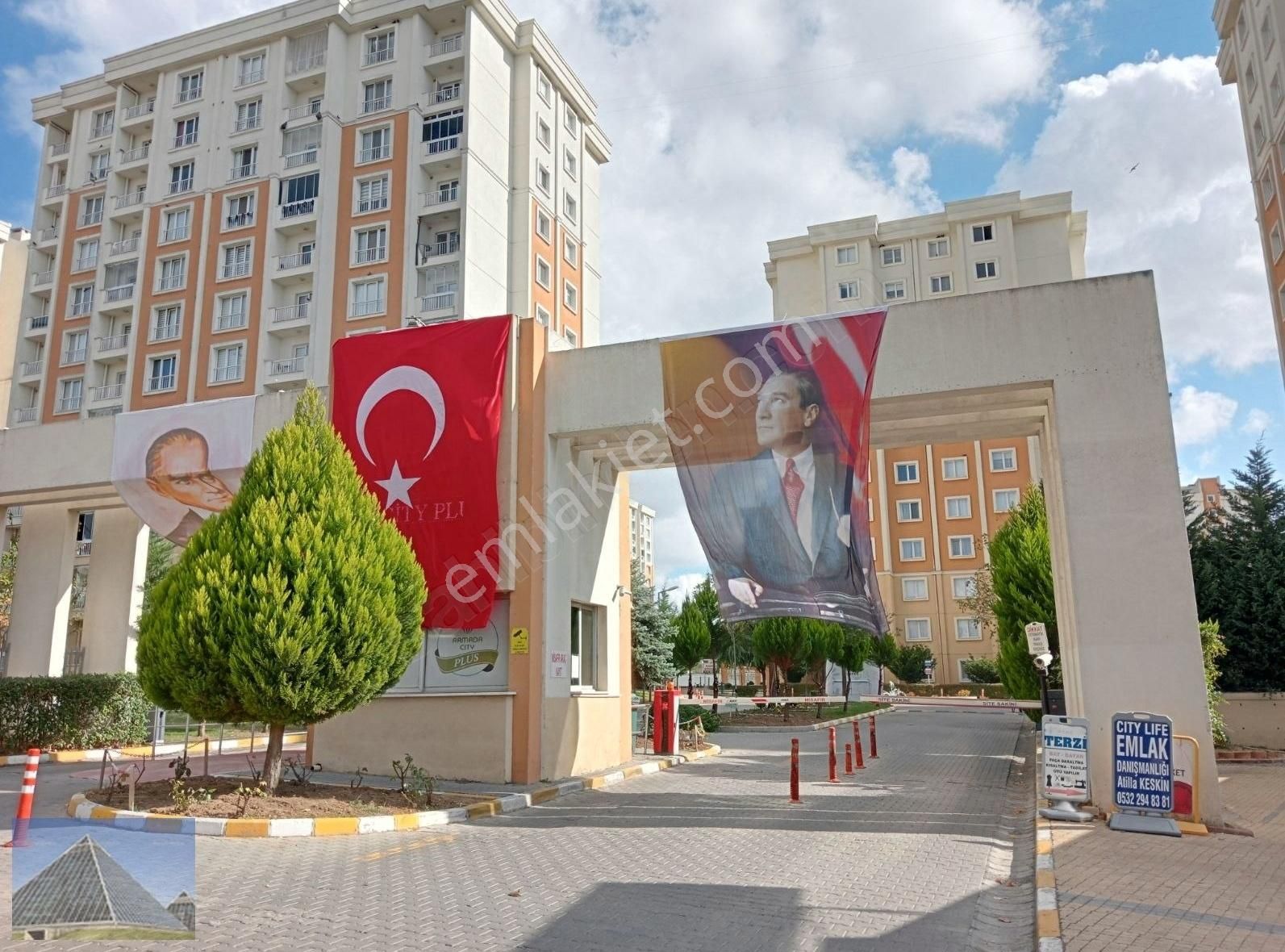 Armada Cıty 2 Etapta Kiralık Ara Kat 144m2 Eşyalı Daire