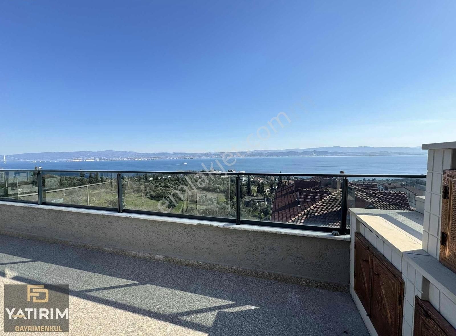 Full Deniz Manzaralı Asansörlü 4+1 200 M2 Muhteşem Çatı Dubleks
