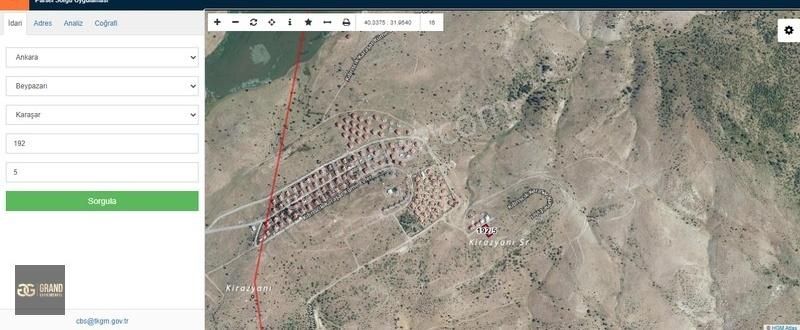 Karaşar Kirazyanı Yaylasın'da! 'villa İmarlı' 540m2 Satılık Arsa