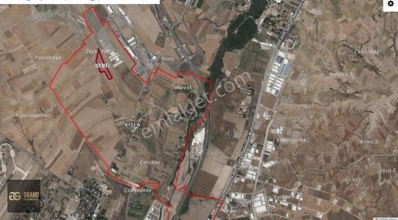 Kahramankazan Kışla Mah. İmar'a Sıfır 10.000 M2 Yatırımlık Tarla