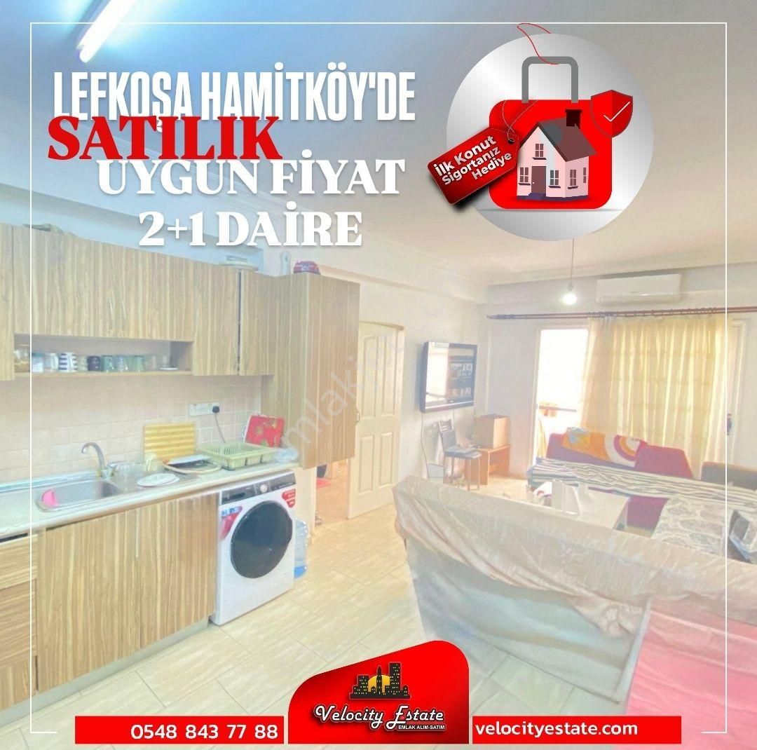 Lefkoşa Hamitköy'de Satılık Uygun Fiyat 2+1 Daire