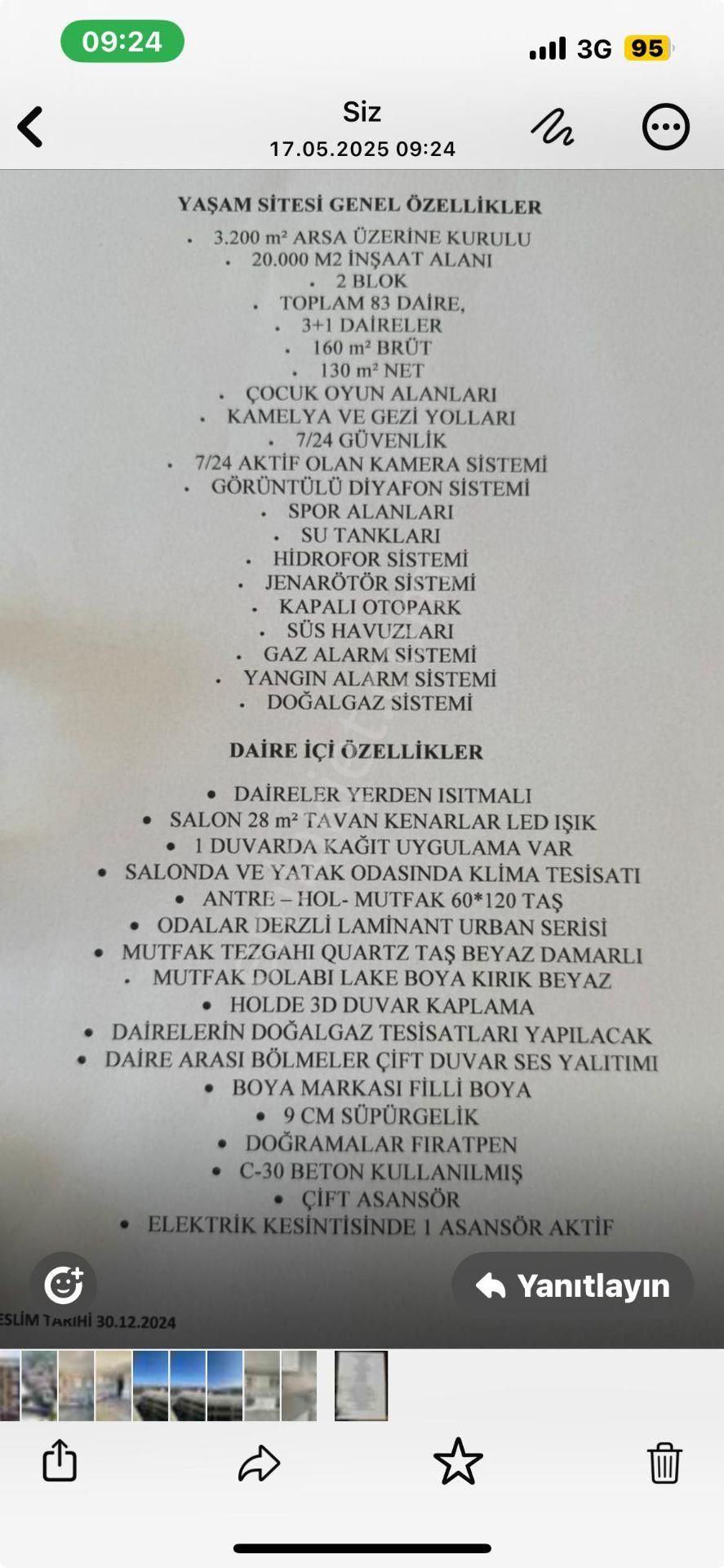 Premar White Kaşüstü Merkez Yaşam Sitesi Lüks Sıfır Daire 3+1 - Görsel 8