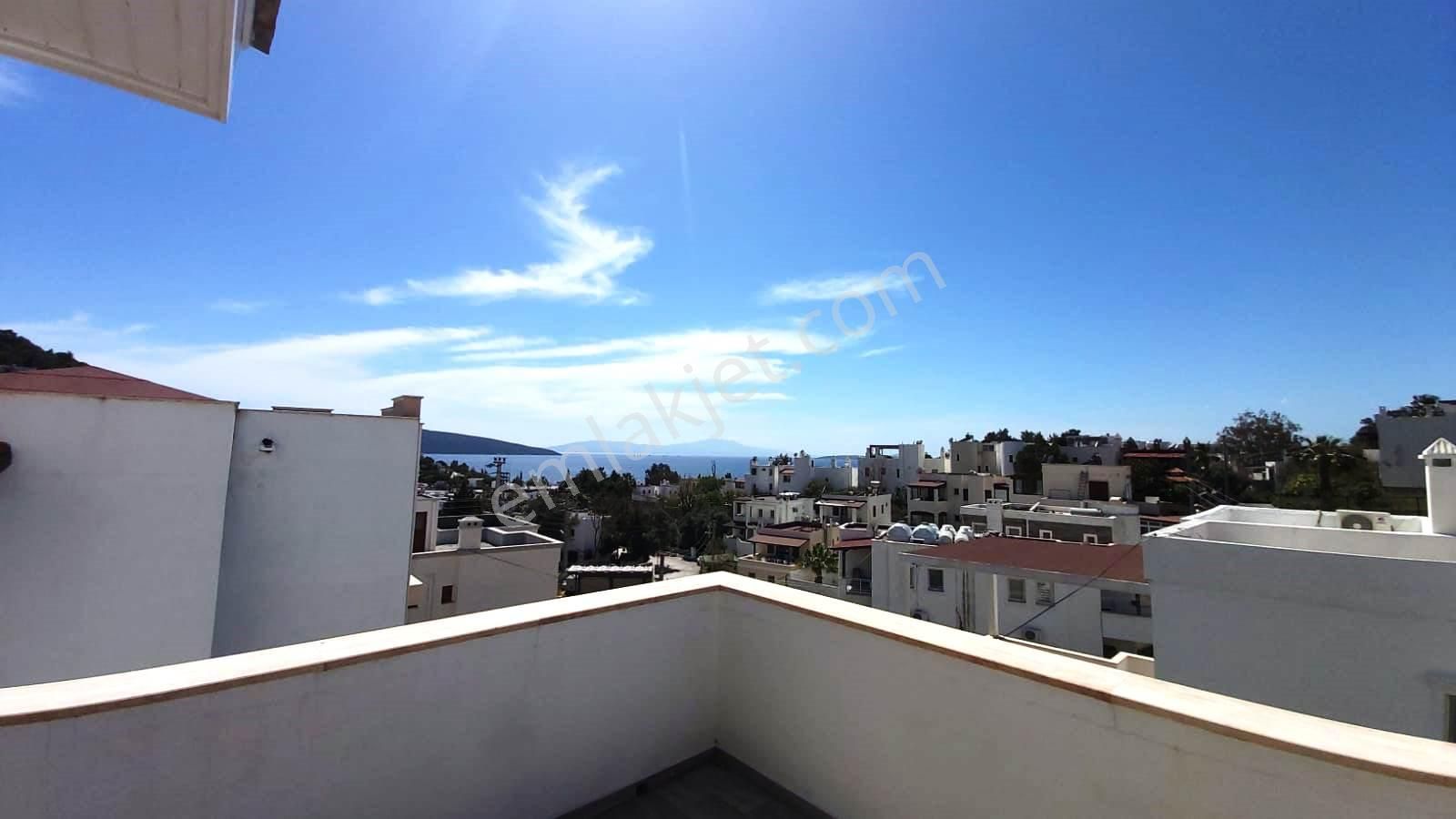 Bodrum Kumbahçe’de Deniz Manzarlı Satılık Tripleks 4+1 - Görsel 27