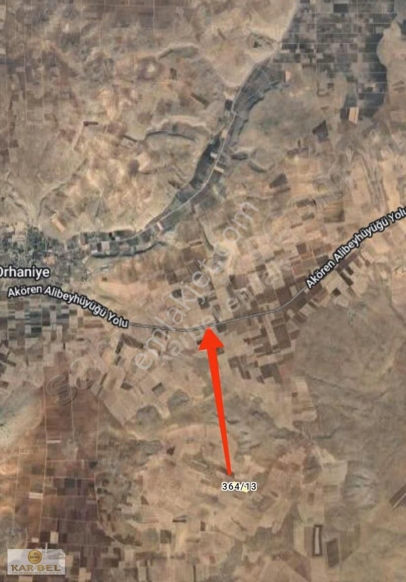 Akören Orhaniye Satılık Müstakil 6704m2 Hesaplı Ucuz Tarla