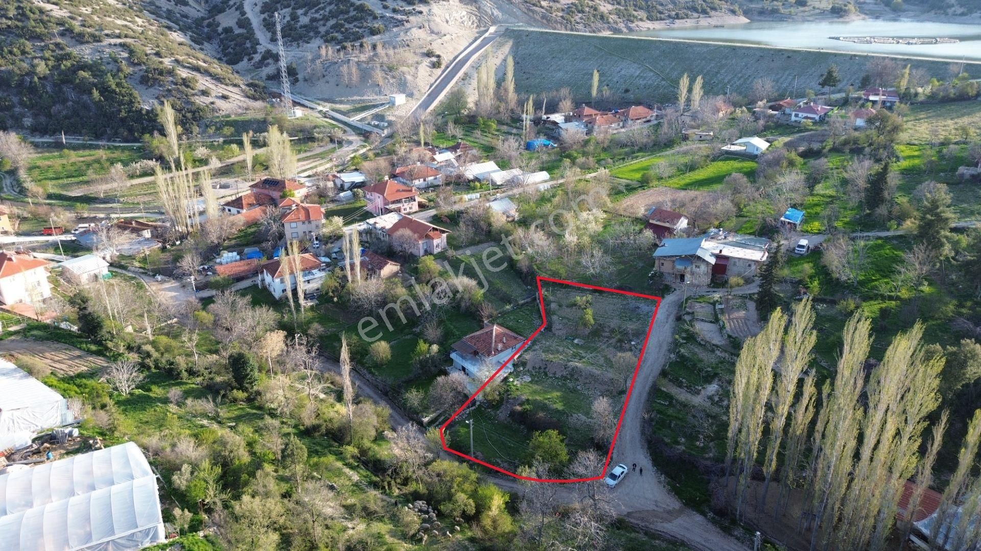 Korkuteli Yeltende Manzaralı 1.207 M2 İmar Sahası İçerisinde Tarlaa - Görsel 5