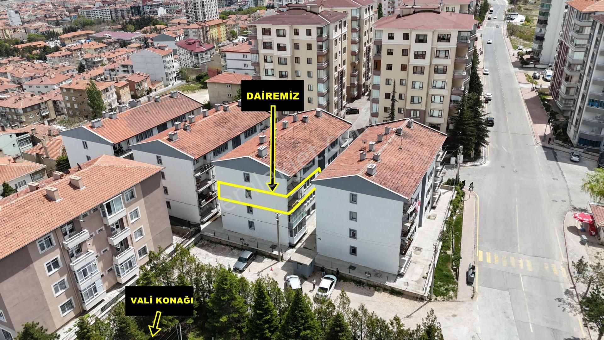 E.gökal Vali Konağı Arkası Ara Kat 3+1 Mükemmel Konum İçi Yapılı