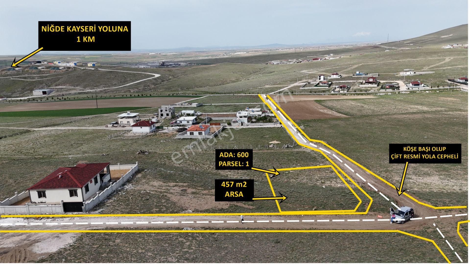 E.gökal Aktaş - Cumhuriyet Köşe Başı Mükemmel Konum 457 M2 Arsa