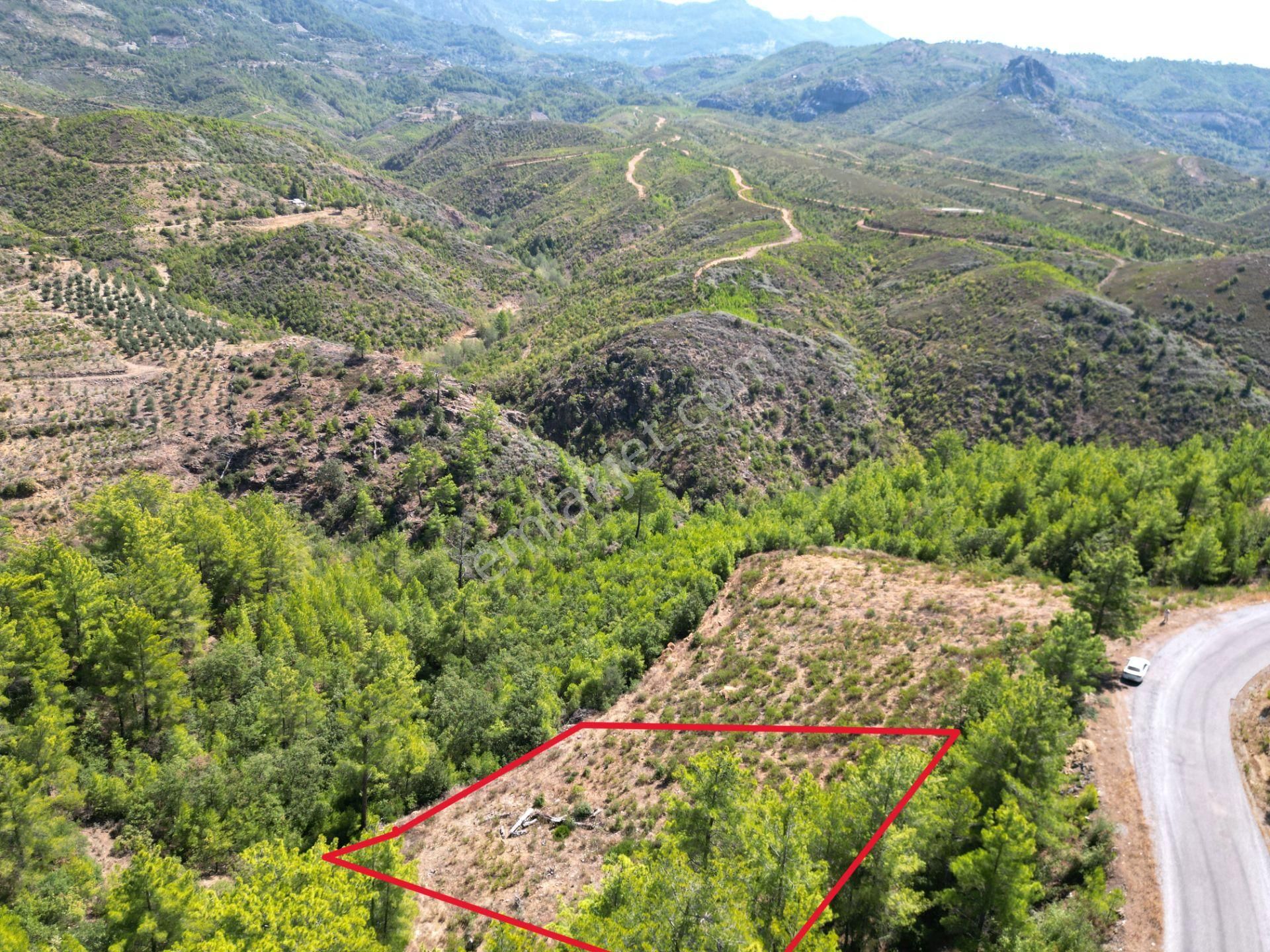 Alanya'da Satılık Yola Sıfır Acil Fırsat Tarla 1100 Metrekare - Görsel 6