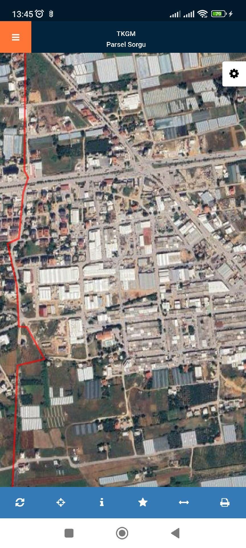 Serik Sanayi Yakını Kiralık 5 Dönüm Tarla Depoluk Seralık Yer