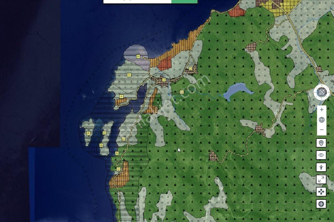 İzmir Dikili Bademli,de Satılık Denize Nazır 1697m2 Zeytinli Tarla - Görsel 11