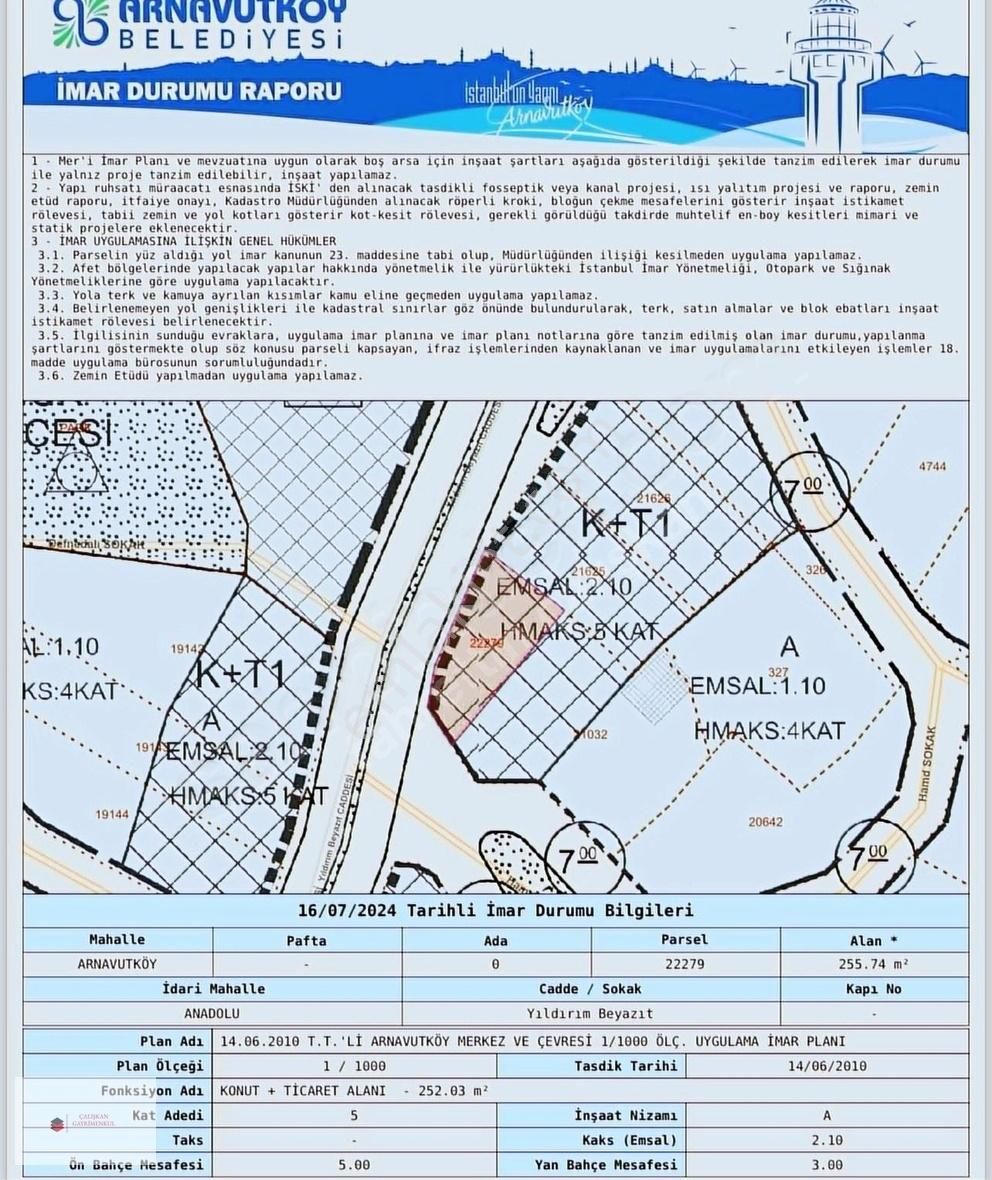 Cadde Üzeri Otel Ruhsatı Alınmış Kaçırılmayacak Fırsat