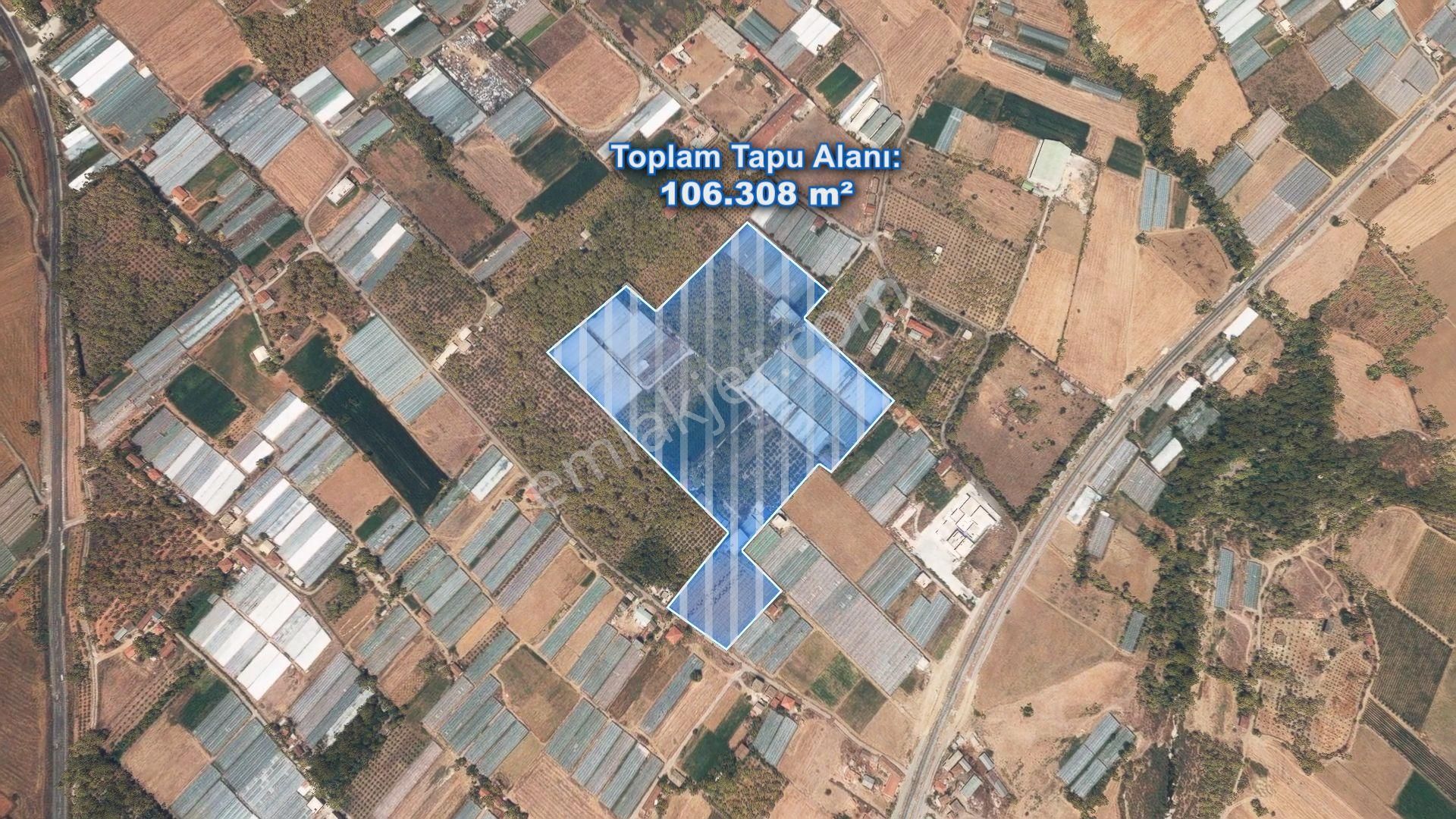 Locateden Menderesde 106 Dönüm Satılık Arazi
