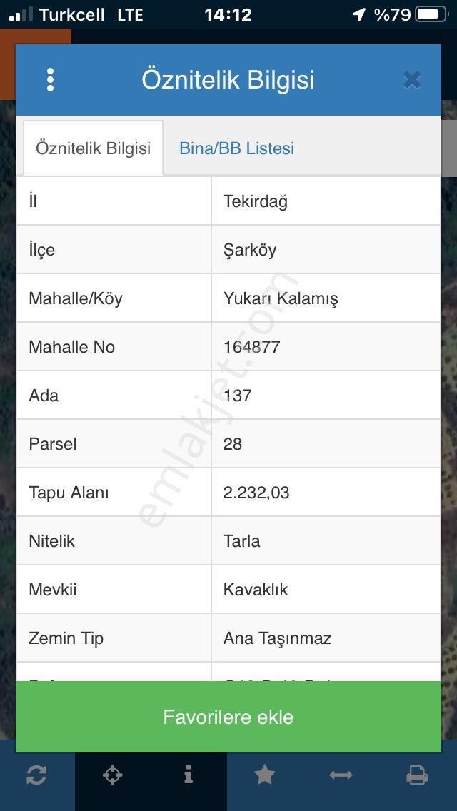 Şarköyde Işık Emlaktan Yukarıkalamış Mah De 2232 M2 Zeytinlik - Görsel 15