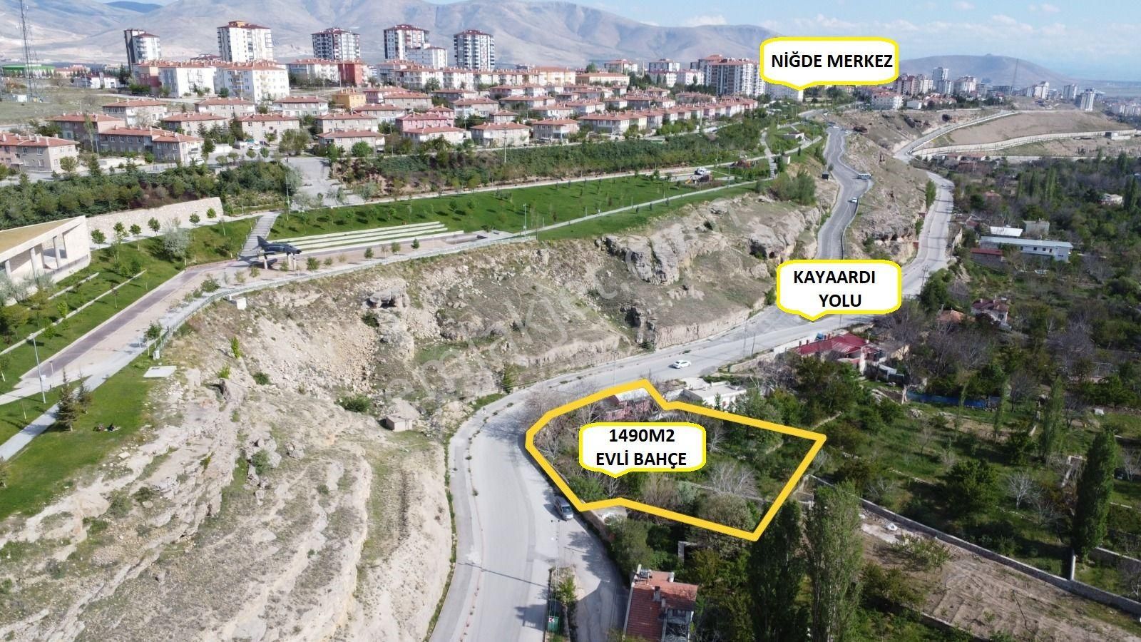 Niğde Merkez Kayaardı Bağları Anayol Üzeri 1469m2 Satılık Bahçe