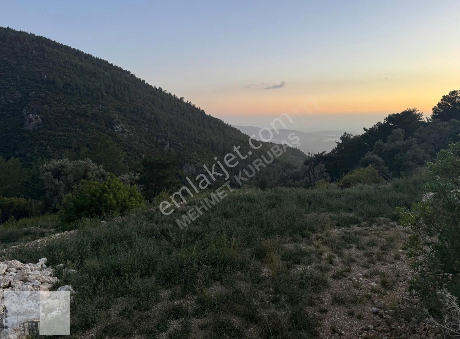 Kaş Üzümlü Çayköy Mahallesinde Doğa- Deniz Manzaralı Arsa - Görsel 8