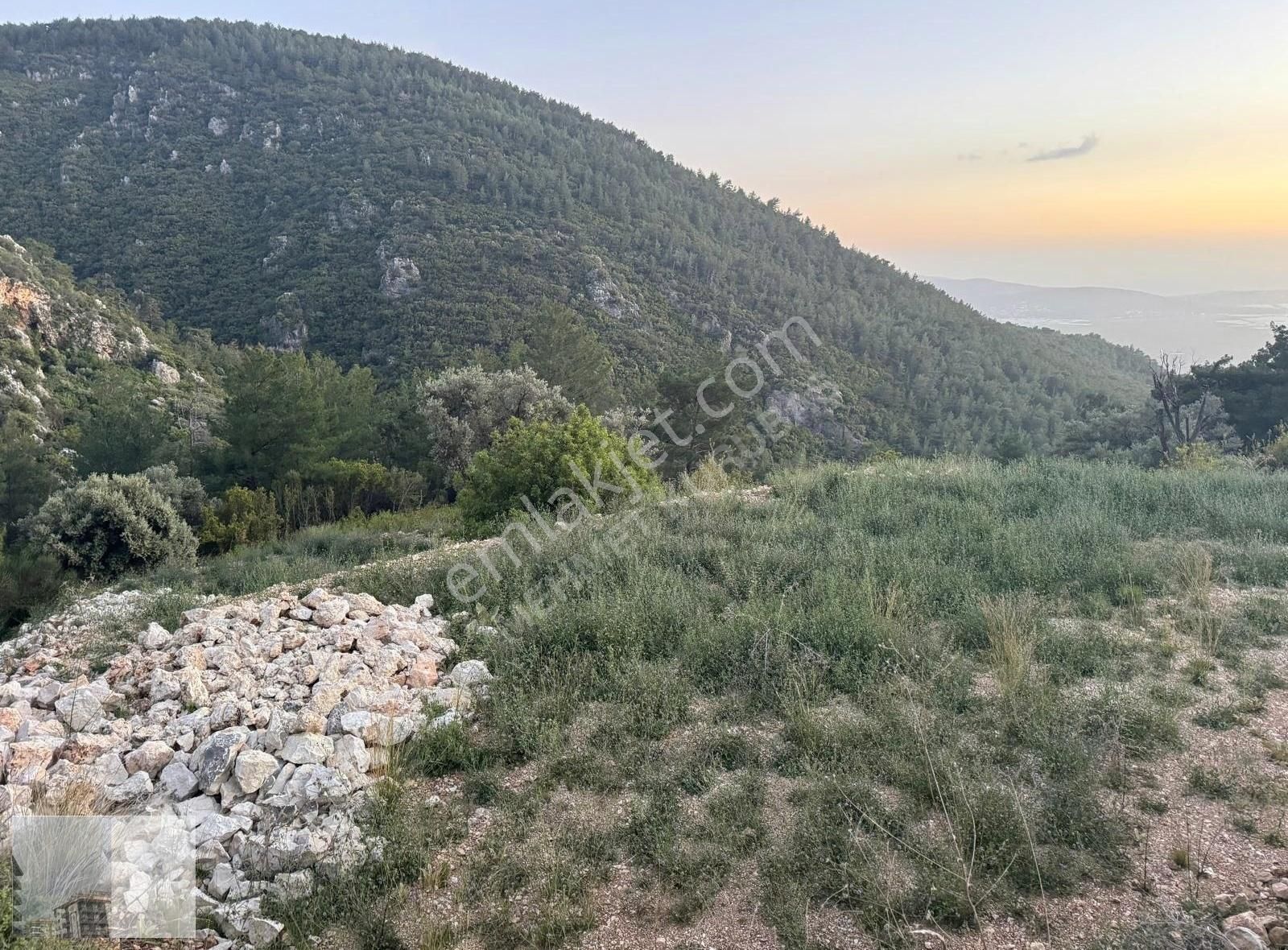 Kaş Üzümlü Çayköy Mahallesinde Doğa- Deniz Manzaralı Arsa - Görsel 7