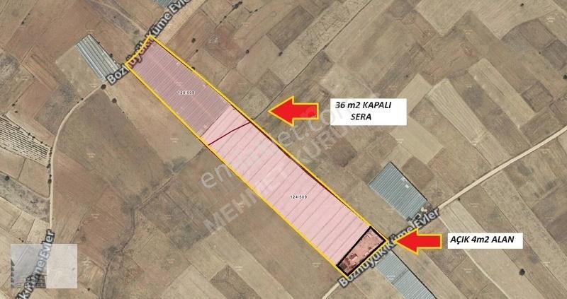 Bozhüyük Mahallesinde 36kapalı 4açık Net 40 Dönüm Satılık Tarla - Görsel 2