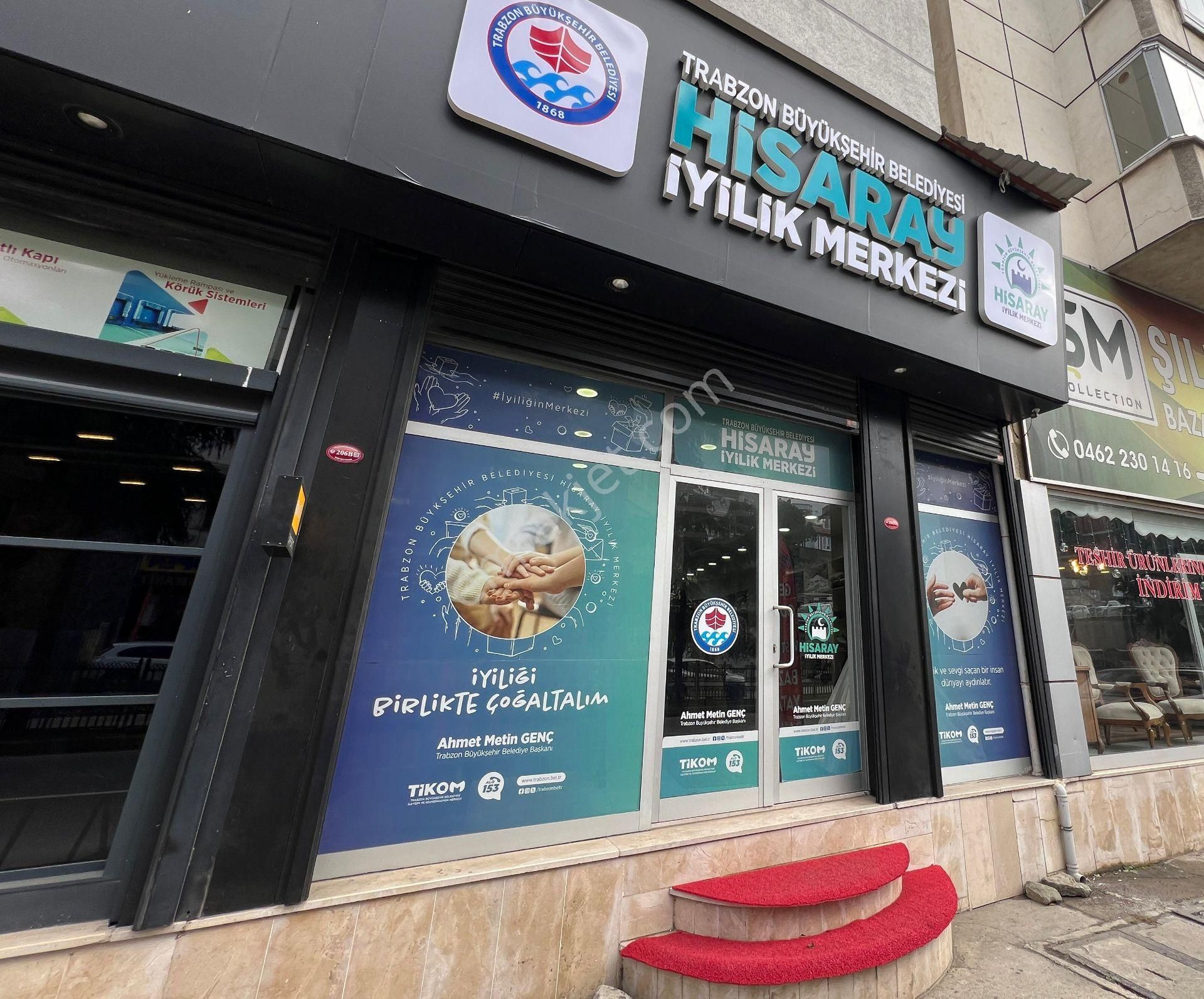 Trabzon Ortahisar'da Satılık Dükkan