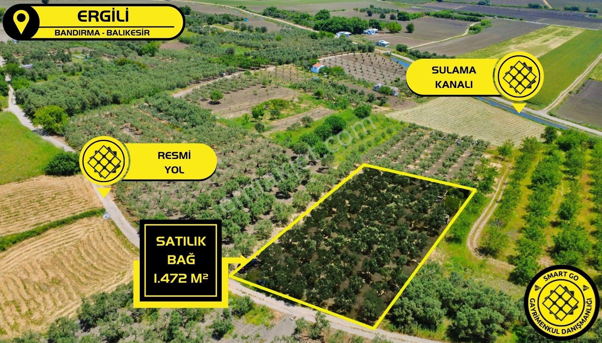 Ergili'de 1472 M² Satılık Bağ