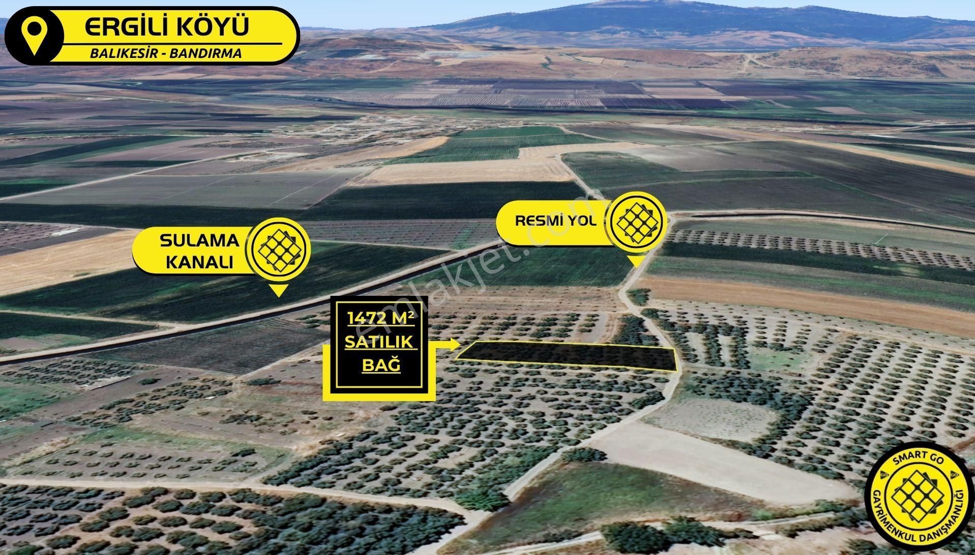 Ergili'de 1472 M² Satılık Bağ