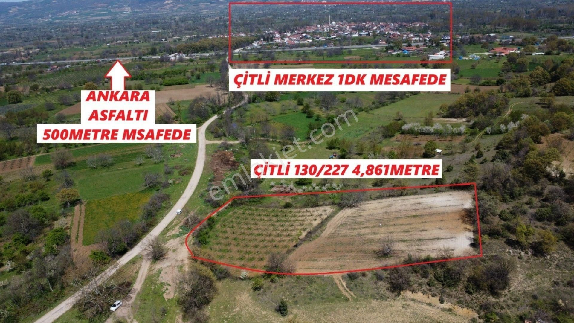 Çitli Mahallesinde Asvalt Yola Cebhe Satılık Şeftali Bahçesi