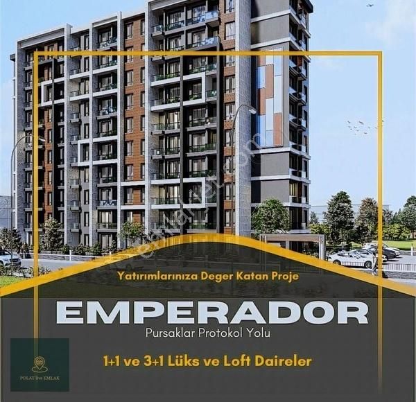 -protokol Yolu'nun Gözdesi Emperador Rezidans 1+1 Eşsiz Proje -