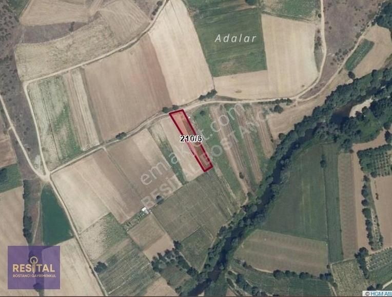 Yenişehir Ebeköy'de Satılık 1700 M2 Yola Cephe Tarla