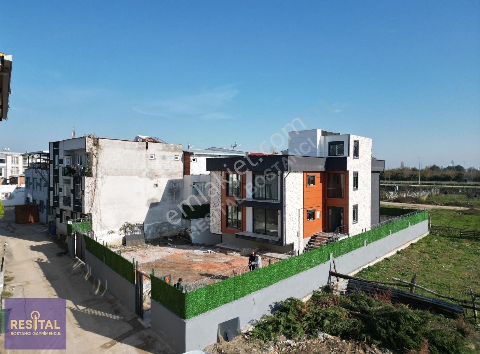 Yunuseli/ 633 M2 Arsa İçinde Villa Konsepti 2 Adet 3+1 Daireler