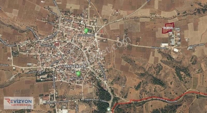 Çal Hançalar'da İmara Sıfır Satılık Tarla
