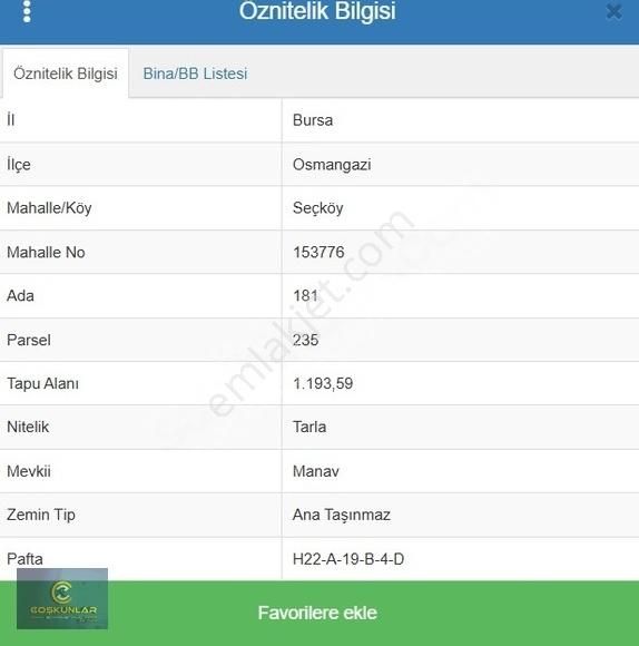 Seç Köyde Yola Yakın Yatırımlık Fırsat Satılık Tarla - Görsel 2