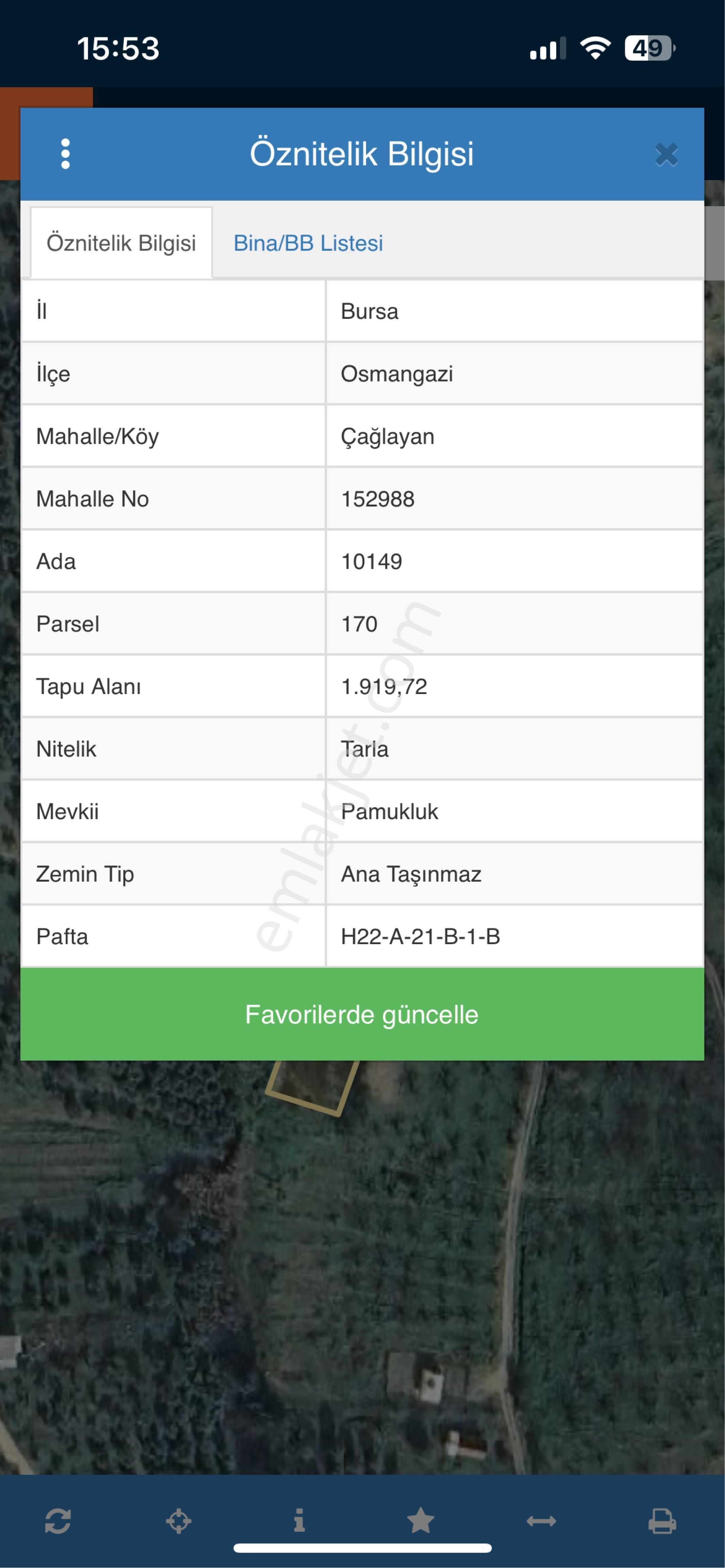 Acil Satılık Çaglayanda 640m2 Tarla