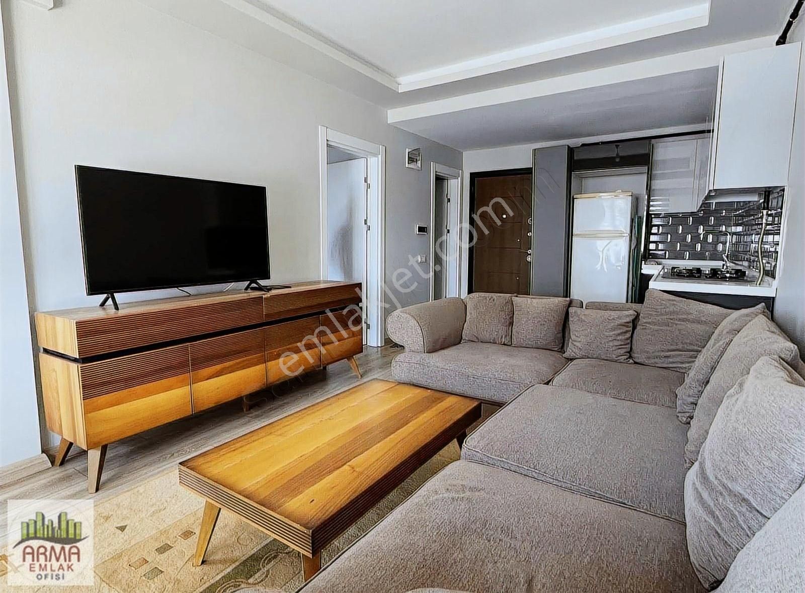Kervancı Koru Park 4 Eşyalı Kiralık 1+1 Açık Mutfak Sıfır Daire
