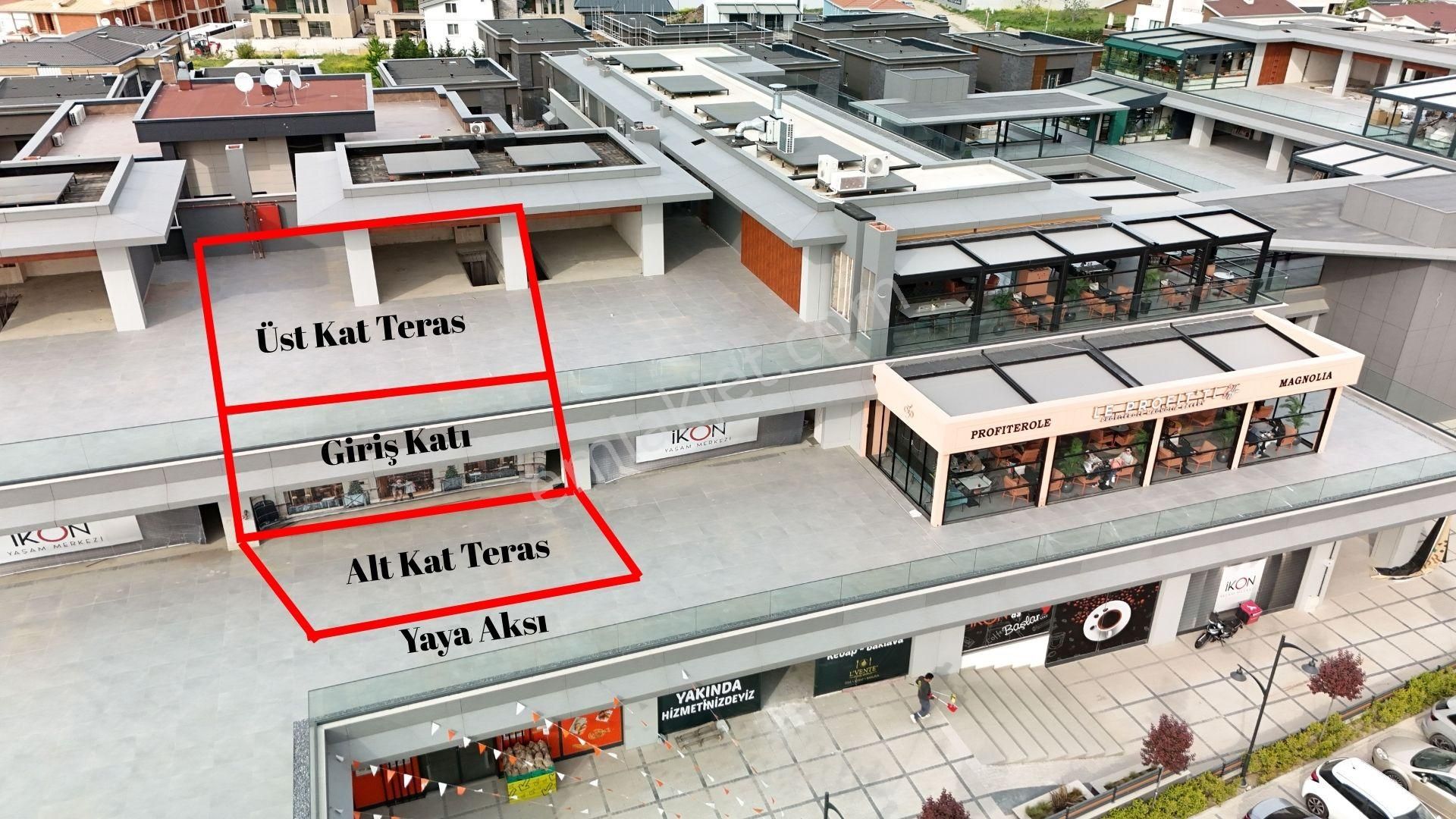 Gümüştepenin Yeni Vitrini İkon Yaşam Merkezi'nde Kiralık Dükkan