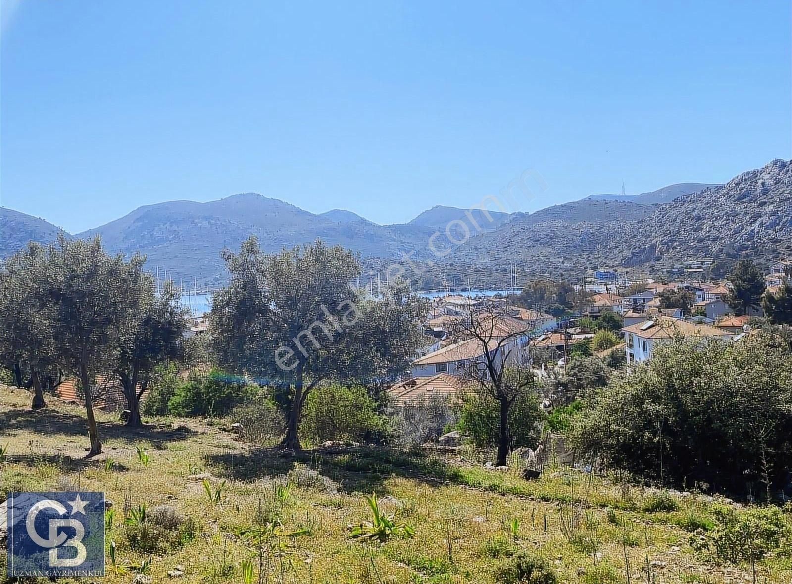 C.b.burak Efe Den Marmaris Bozburun Deniz Ve Doğa Manzaralı Arsa - Görsel 3